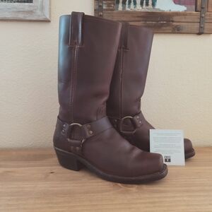 Frye Harness 12R Boots - Size 7.5 - Women's Leather Boots
